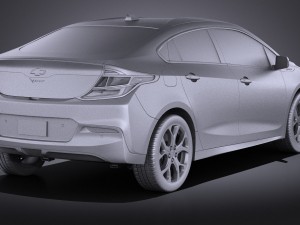 Chevrolet Volt 2016 vray 3D 模型