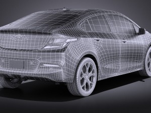 Chevrolet Volt 2016 vray 3D 模型