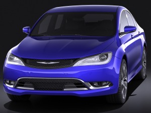 Chrysler 200 2015 vray 3D 模型