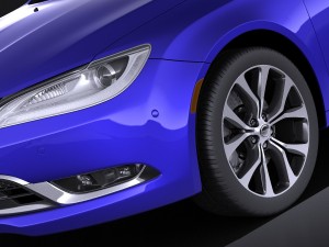 Chrysler 200 2015 vray 3D 模型