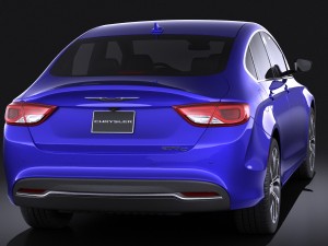 Chrysler 200 2015 vray 3D 模型