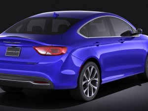 Chrysler 200 2015 vray 3D 模型