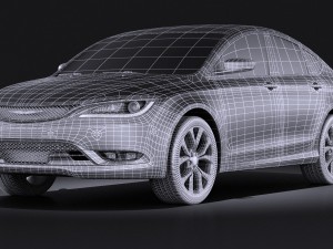 Chrysler 200 2015 vray 3D 模型