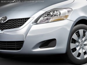 Toyota Yaris Sedan Modelo 3D