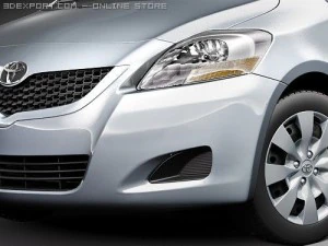 Toyota Yaris Sedan 3D Model
