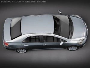 Toyota Yaris Sedan 3D Model