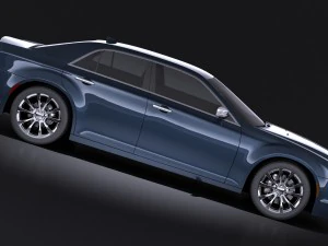 Chrysler 300 2015 vray 3D Model