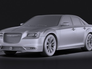 Chrysler 300 2015 vray Modelo 3D