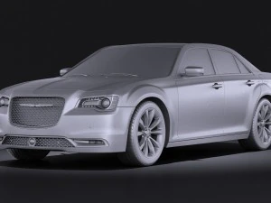 Chrysler 300 2015 vray 3D Model