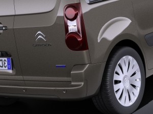 Citroen Berlingo 2015 Vray 3D 모델