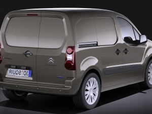 Citroen Berlingo 2015 Vray 3D 모델