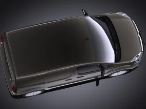 Citroen Berlingo 2015 Vray 3D Model