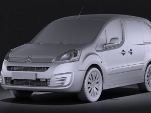 Citroen Berlingo 2015 Vray 3D 모델