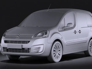 Citroen Berlingo 2015 Vray 3D Model