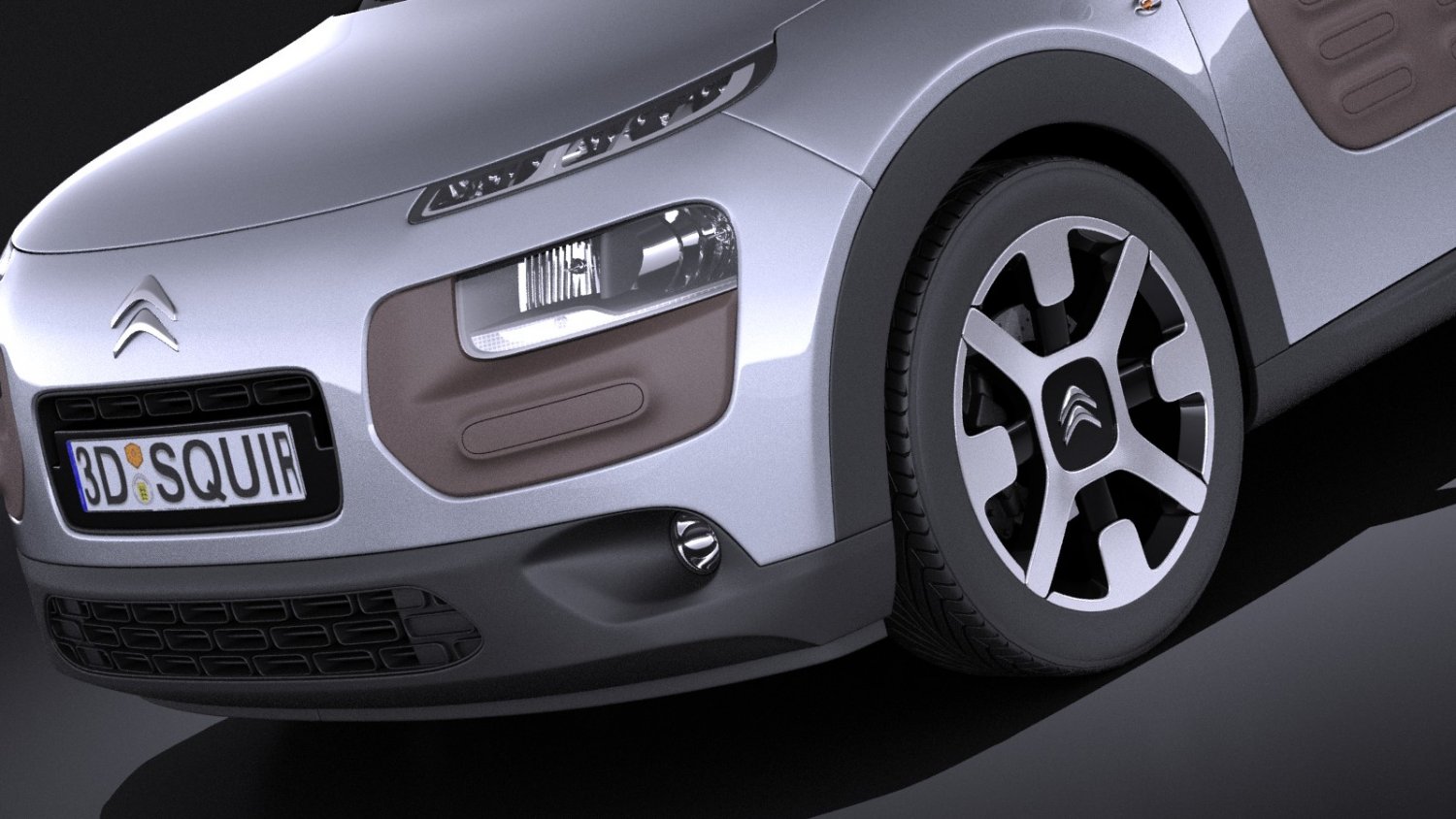 Citroen C4 Cactus 2015 Vray 3d Model In Concept 3dexport