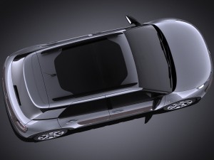 Citroen C4 Cactus 2015 Vray Model 3D
