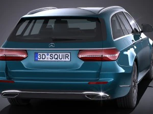 Mercedes-Benz E-class Estate 2017 3D Model