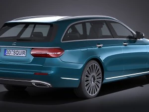 Mercedes-Benz E-class Estate 2017 3D Model