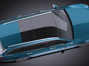 Mercedes-Benz E-class Estate 2017 3D Model