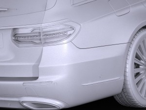 Mercedes-Benz E-class Estate 2017 Modelo 3D
