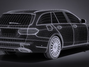 Mercedes-Benz E-class Estate 2017 Modelo 3D