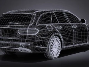 Mercedes-Benz E-class Estate 2017 3D Model