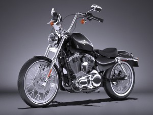 Harley Davidson Seventy Two 2016 3D मॉडल