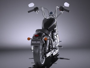 Harley Davidson Seventy Two 2016 Modelo 3D