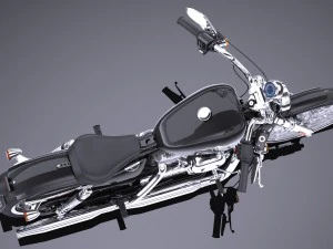 Harley Davidson siedemdziesiąt dwa 2016 Model 3D