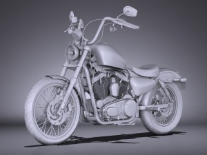 Harley Davidson Seventy Two 2016 Modelo 3D