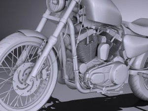 Harley Davidson Seventy Two 2016 Modelo 3D