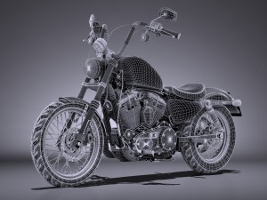 Harley Davidson Seventy Two 2016 Modelo 3D