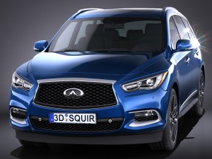 Infiniti QX60 2016 Modelo 3D