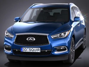 Infiniti QX60 2016 3D Model