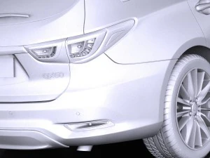 Infiniti QX60 2016 3D Model