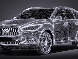 Infiniti QX60 2016 Modelo 3D