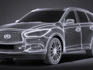 Infiniti QX60 2016 3D Model