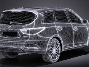 Infiniti QX60 2016 3D Model