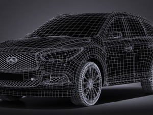 Infiniti QX60 2016 Modelo 3D