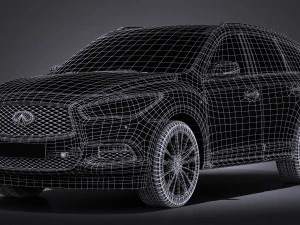 Infiniti QX60 2016 3D Model