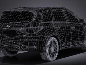Infiniti QX60 2016 3D Model