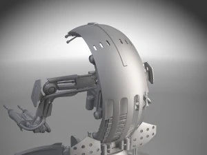 Star Wars Droideka Destroyer Droid 3D Model