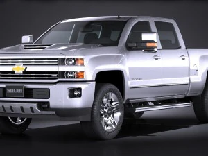 Chevrolet Silverado HD 2017 3D Model