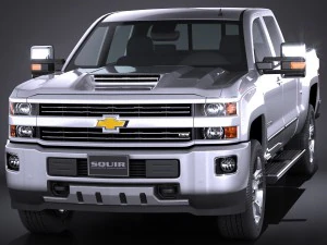 Chevrolet Silverado HD 2017 3D Model