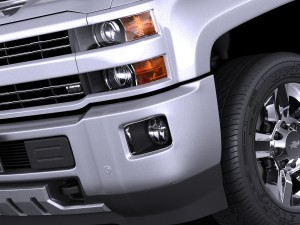 Chevrolet Silverado HD 2017 3D Model