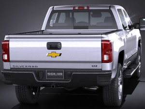 Chevrolet Silverado HD 2017 3D Model