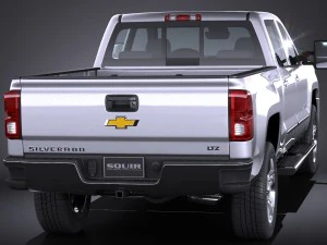 Chevrolet Silverado HD 2017 3D Model