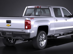 Chevrolet Silverado HD 2017 3D Model