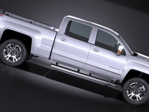 Chevrolet Silverado HD 2017 3D Model