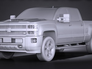 Chevrolet Silverado HD 2017 3D Model